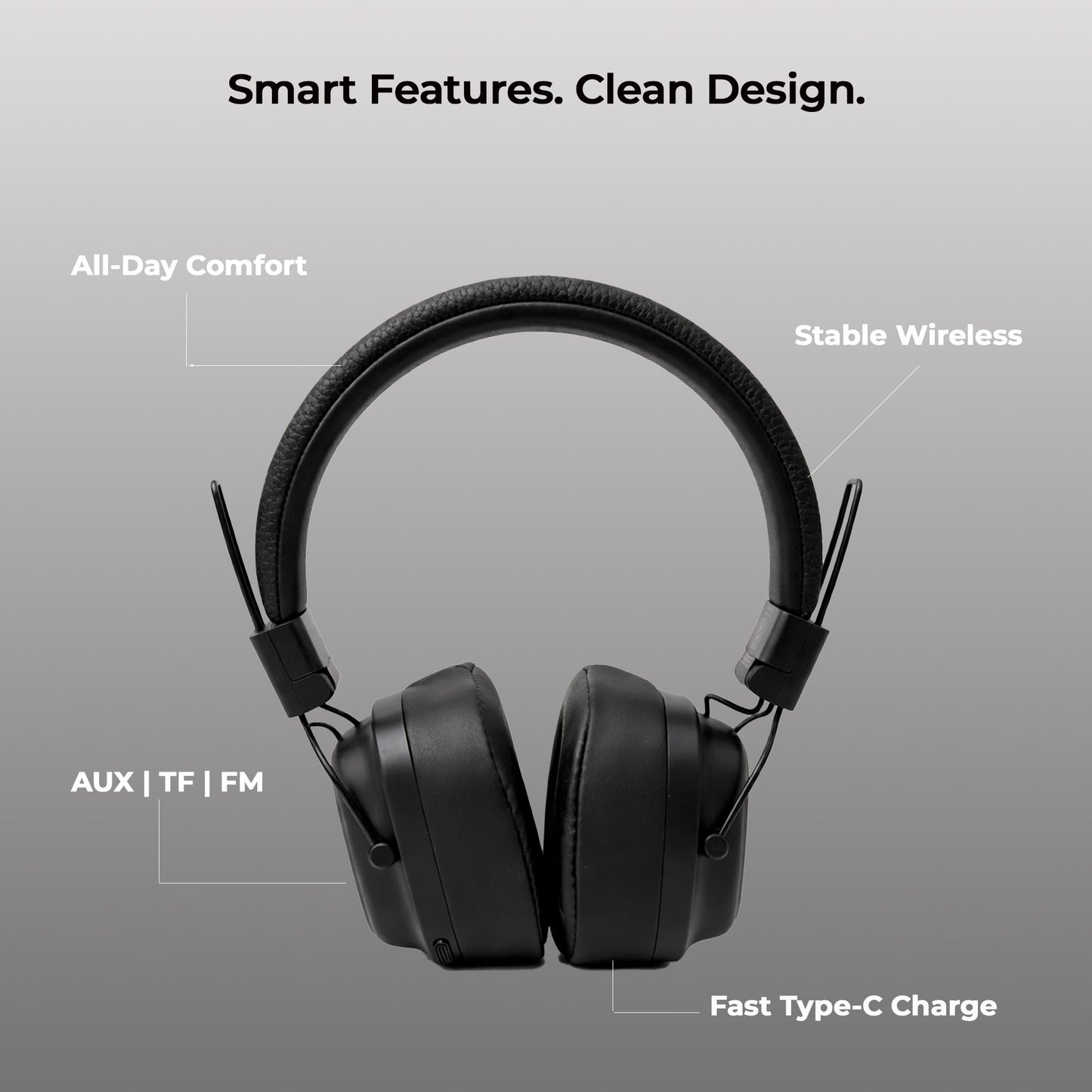 Awtog Elite Wireless Bluetooth Headphones | Premium Sound | All-Day Comfort